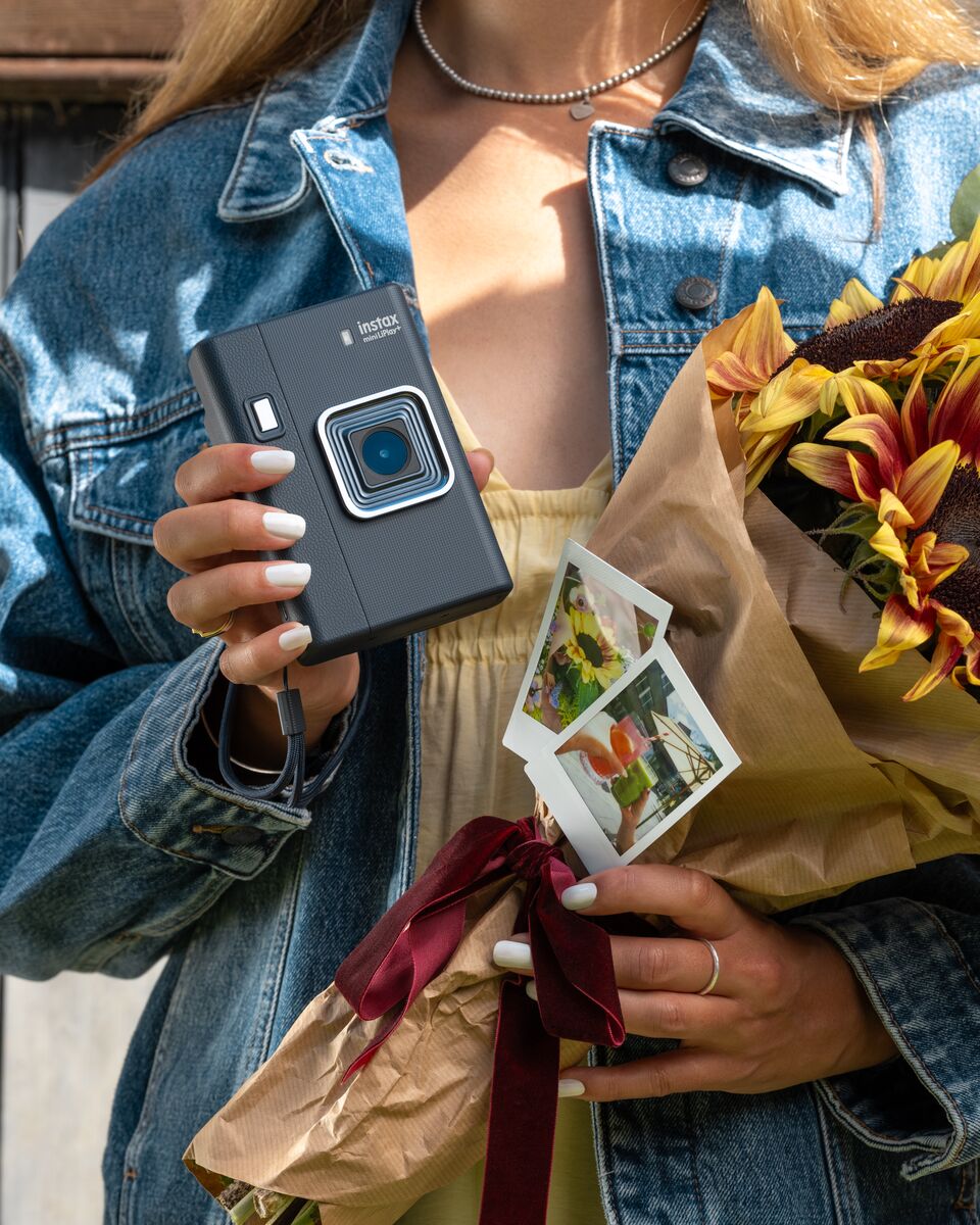 Câmera e Impressora para Smartphone Fujifilm instax mini LiPlay+™ Navy Blue