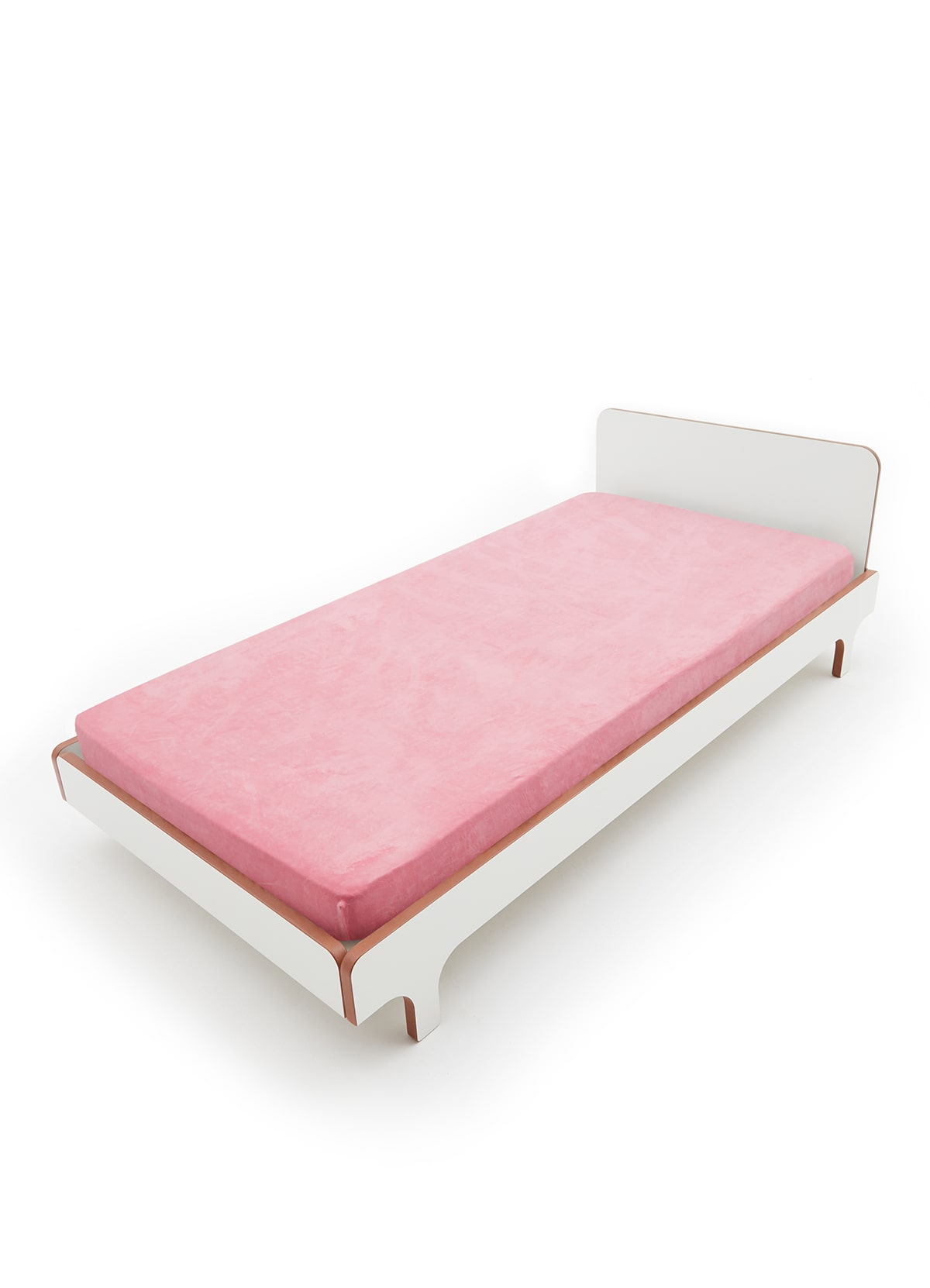 Lençol de Elástico Plush - Rosa Intenso