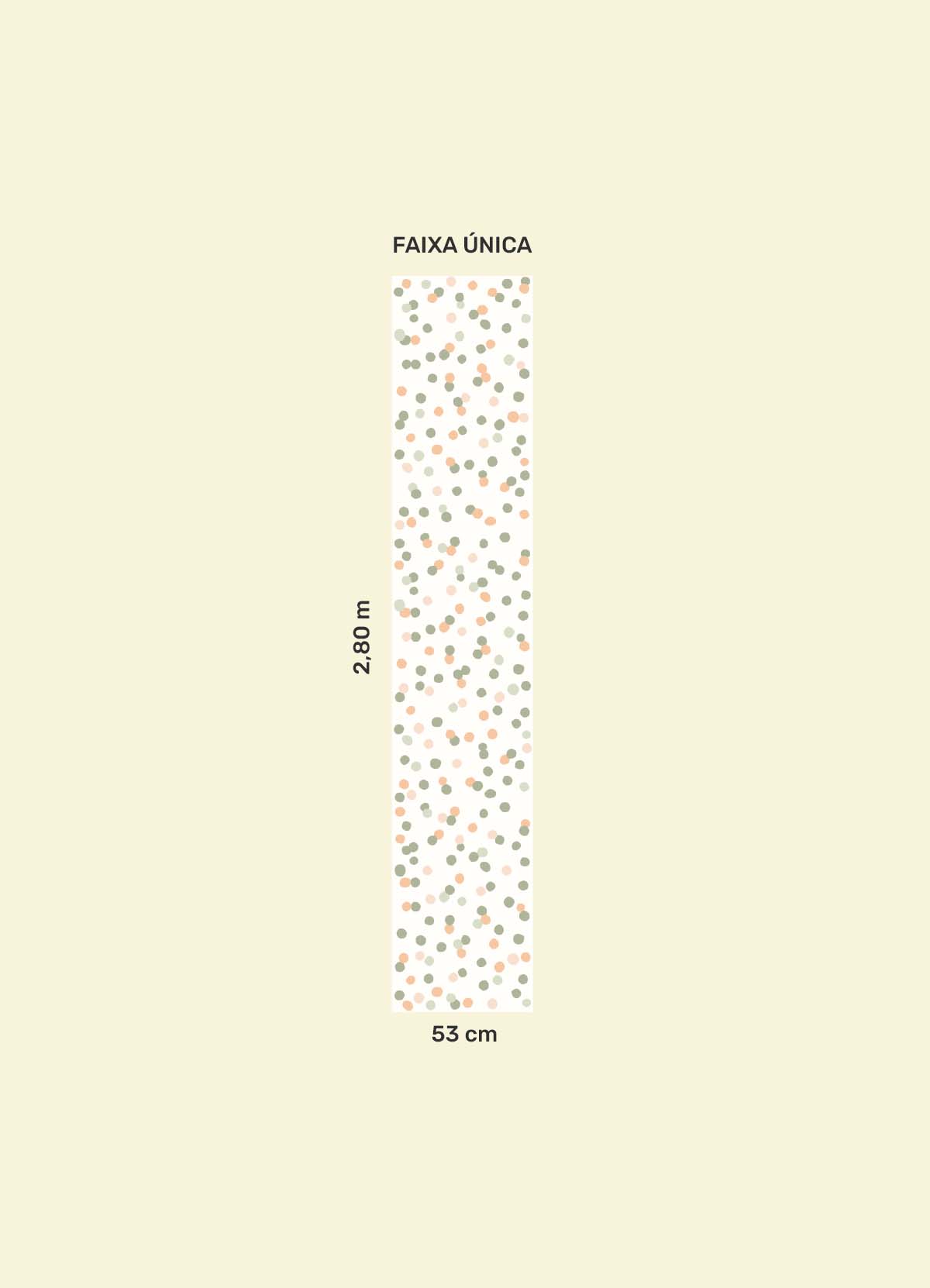 Papel de Parede - Confetti Suave