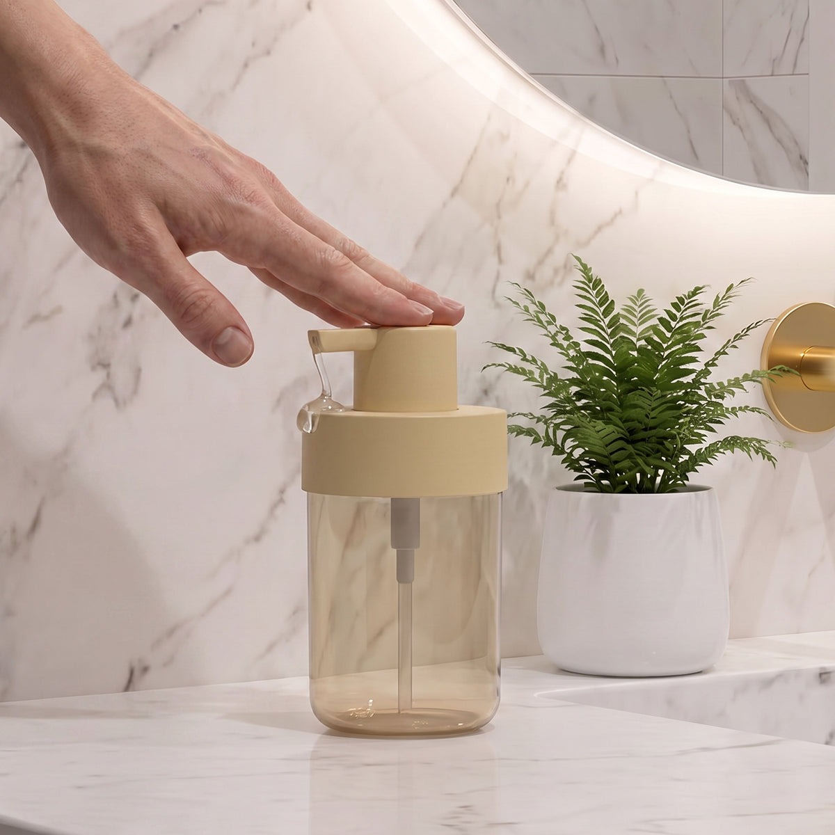 Porta Sabonete Líquido 400ml Ou Linha Vita - Ou