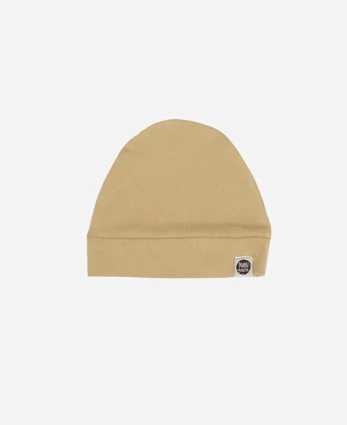 Touca de Bebê Unissex MiniMalista Liso Avelã - MiniMalista Baby - b2b, Baby, Meia Estação, Menino, Neutro, outlet, Unissex -bebê-minimalista-estiloso