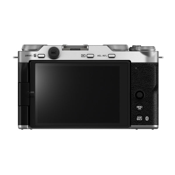 Kit Câmera Digital Fujifilm X-M5 Prata + Lente Zoom Fujifilm Fujinon XC15-45mm F3.5-5.6 OIS PZ