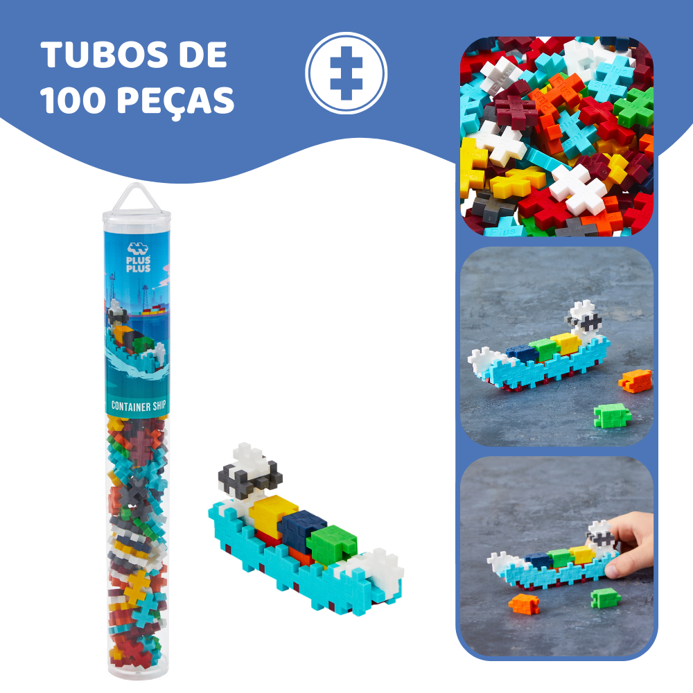 PlusPlus Tubo 100pcs Navio