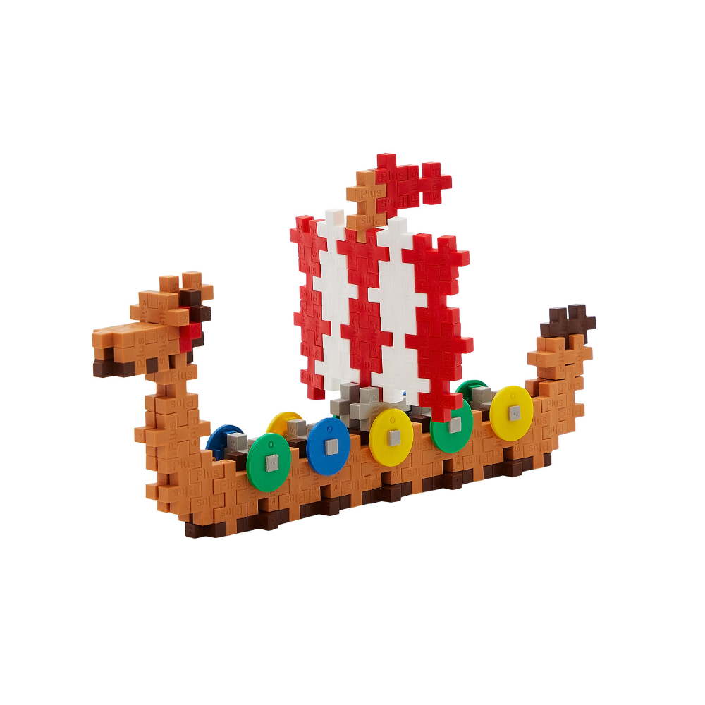 PlusPlus Tubo 100pcs Viking Ship