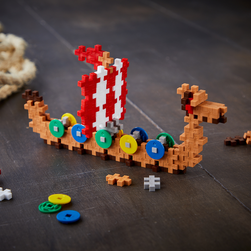 PlusPlus Tubo 100pcs Viking Ship