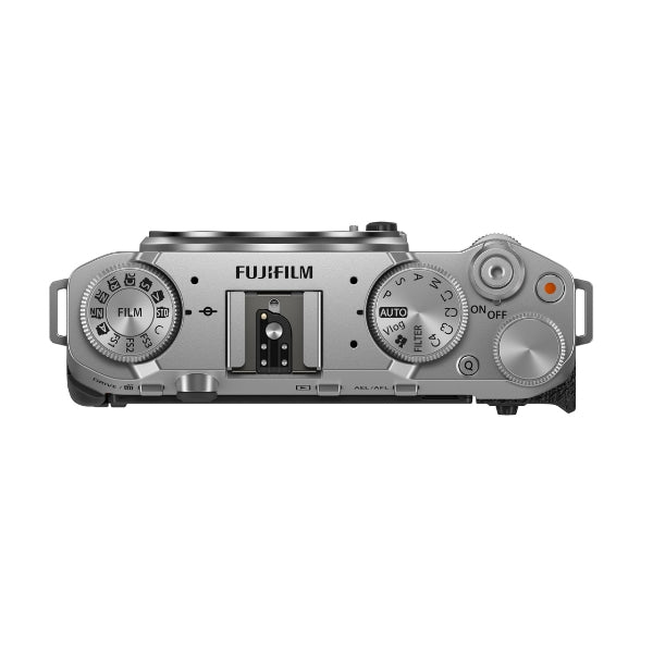 Kit Câmera Digital Fujifilm X-M5 Prata + Lente Zoom Fujifilm Fujinon XC15-45mm F3.5-5.6 OIS PZ