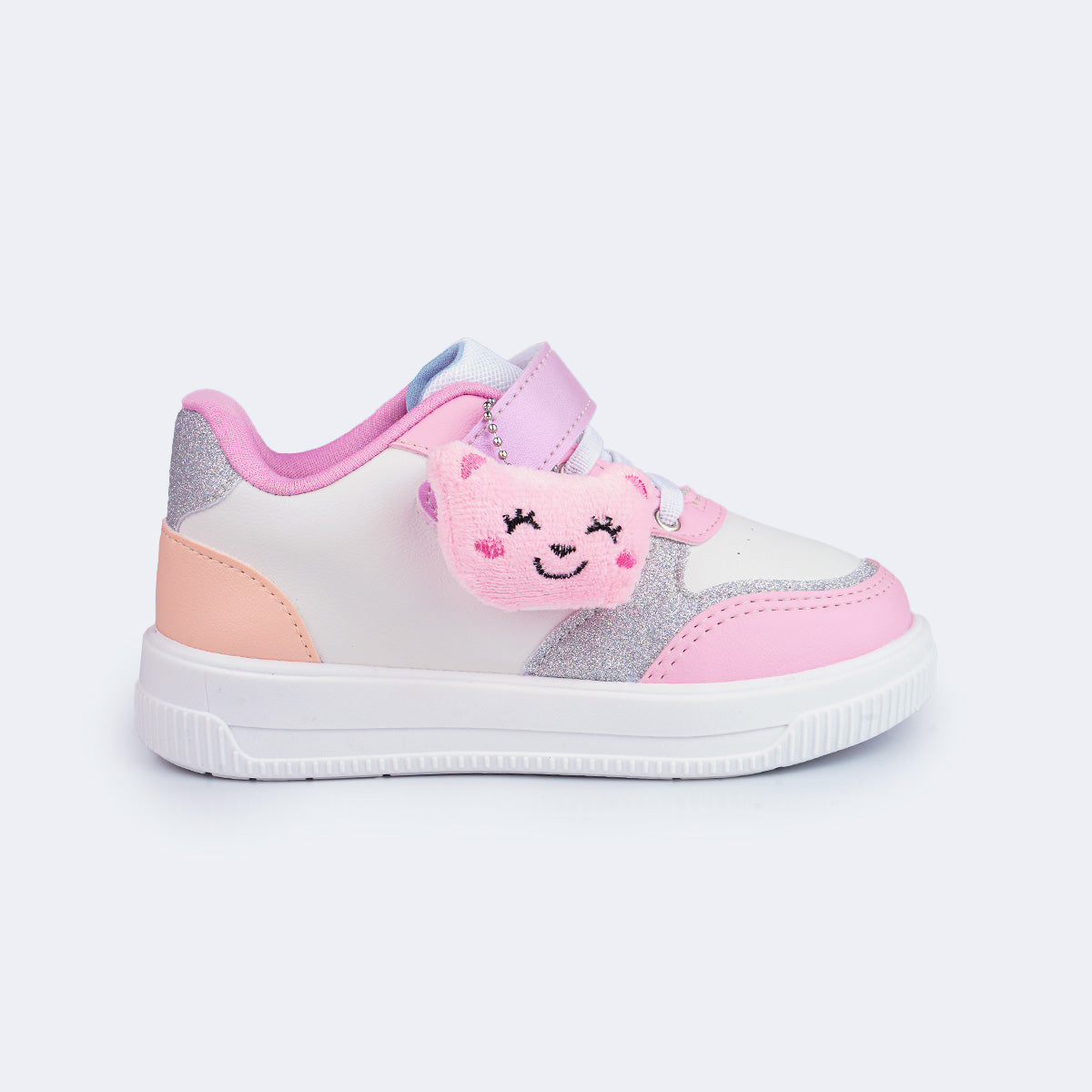 Tênis Infantil Pampili Up com Chaveiro de Ursinho Colorido