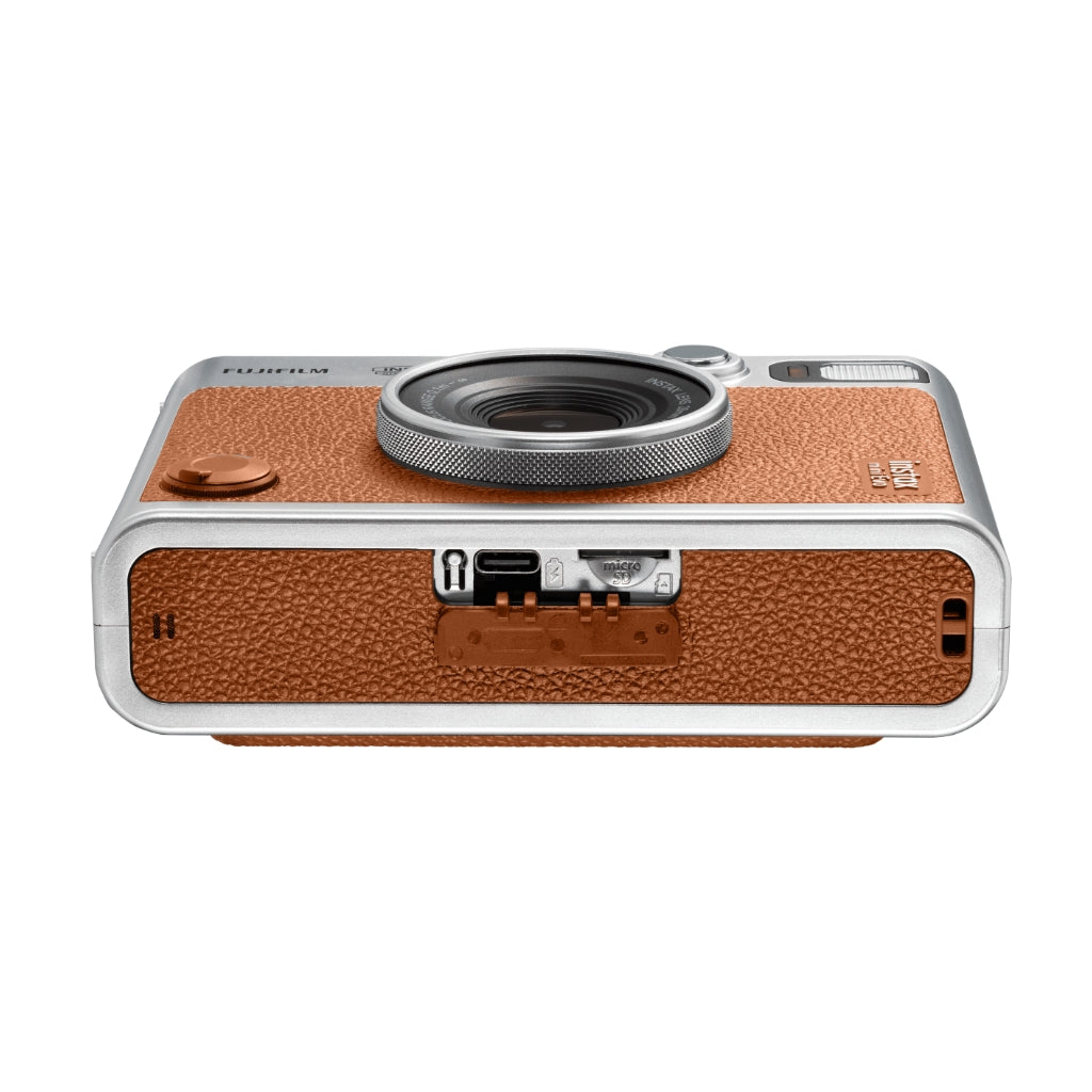 Câmera e Impressora para Smartphone Fujifilm instax mini Evo Brown