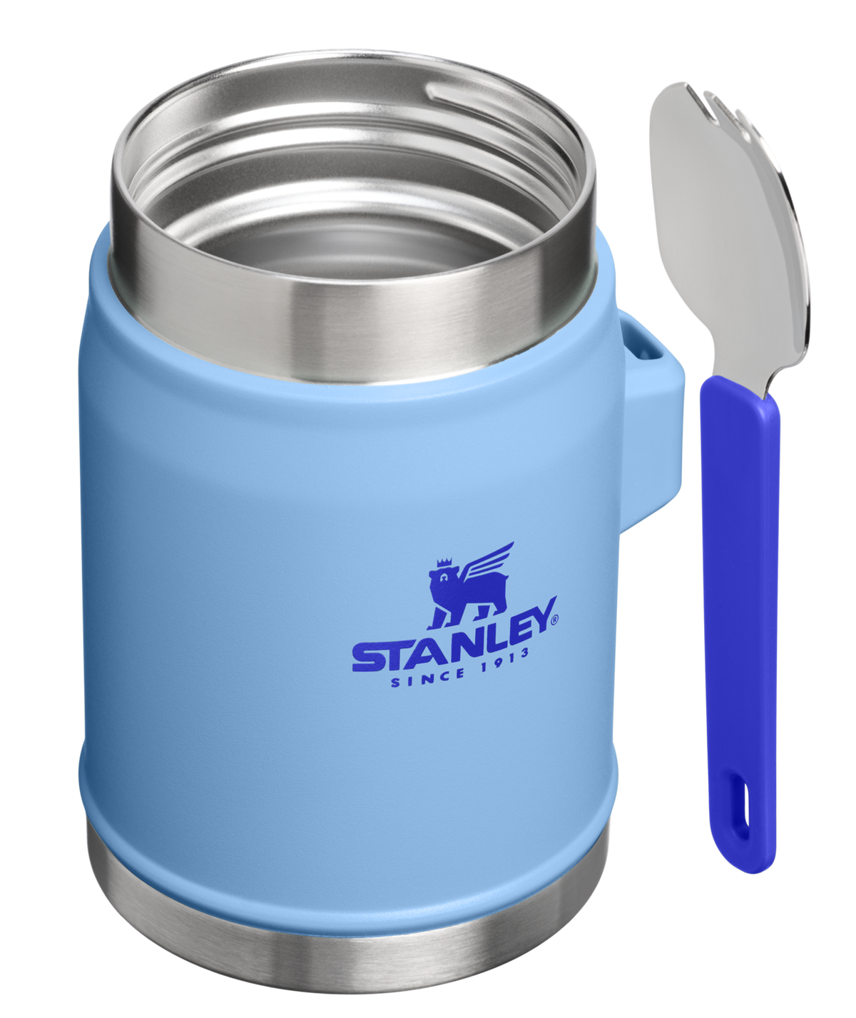 Pote Térmico com Garfolher Blue Sky | 414ml