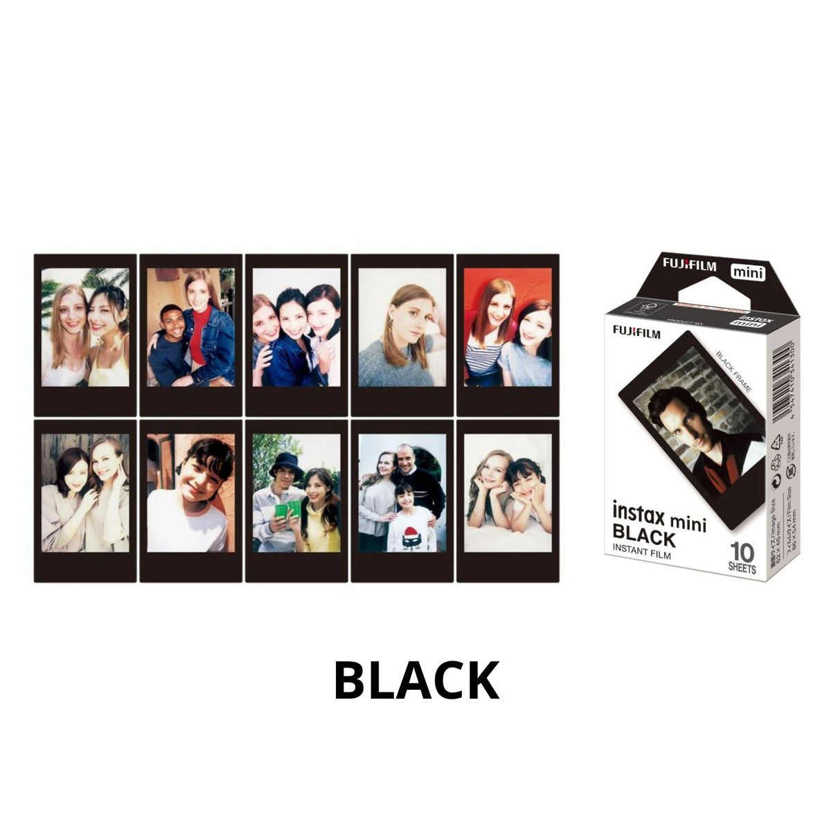 Combo Álbum de fotos instax™ mini + Filme instax™ mini 10 fotos
