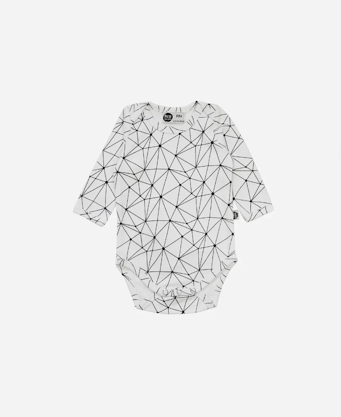 Body de Bebê Manga Longa Unissex | Satellite Branco