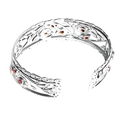 Bracelete de Prata com Granada - 55210