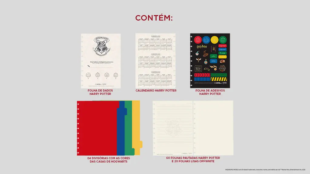 CADERNO CI BY HARRY POTTER Caderno Inteligente ®