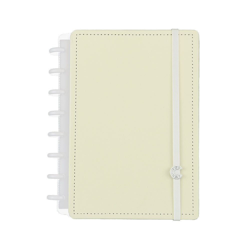 Caderno Amarelo Pastel