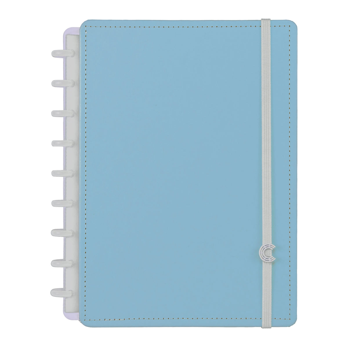 Caderno Azul Pastel
