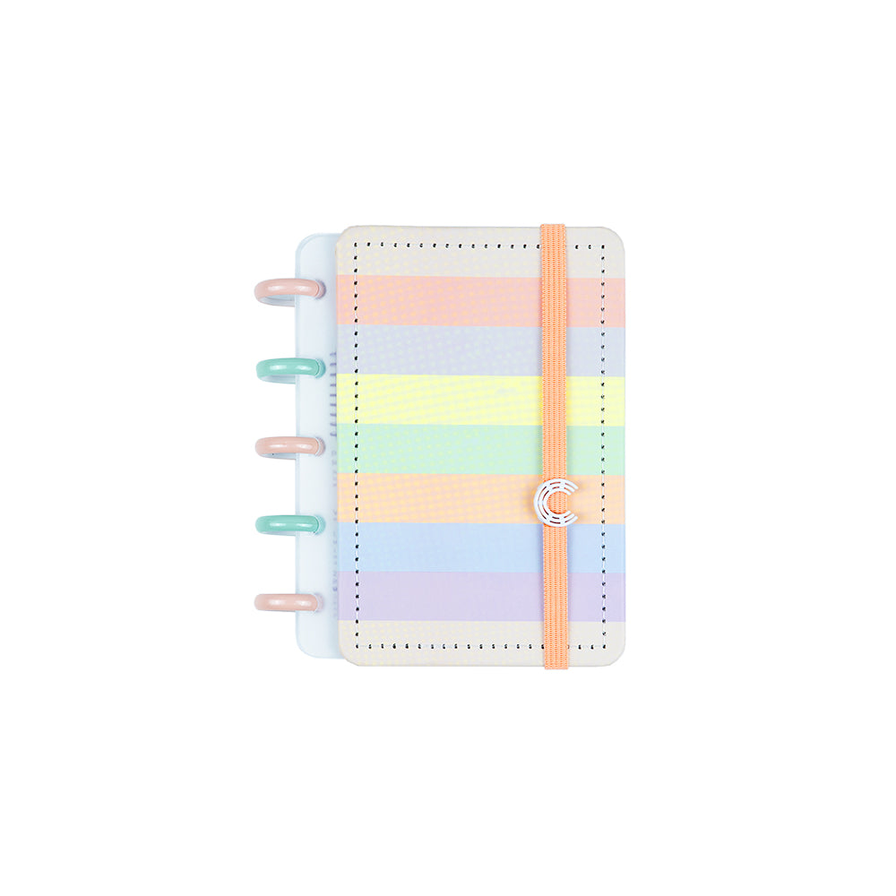 Caderno Arco-Íris Pastel