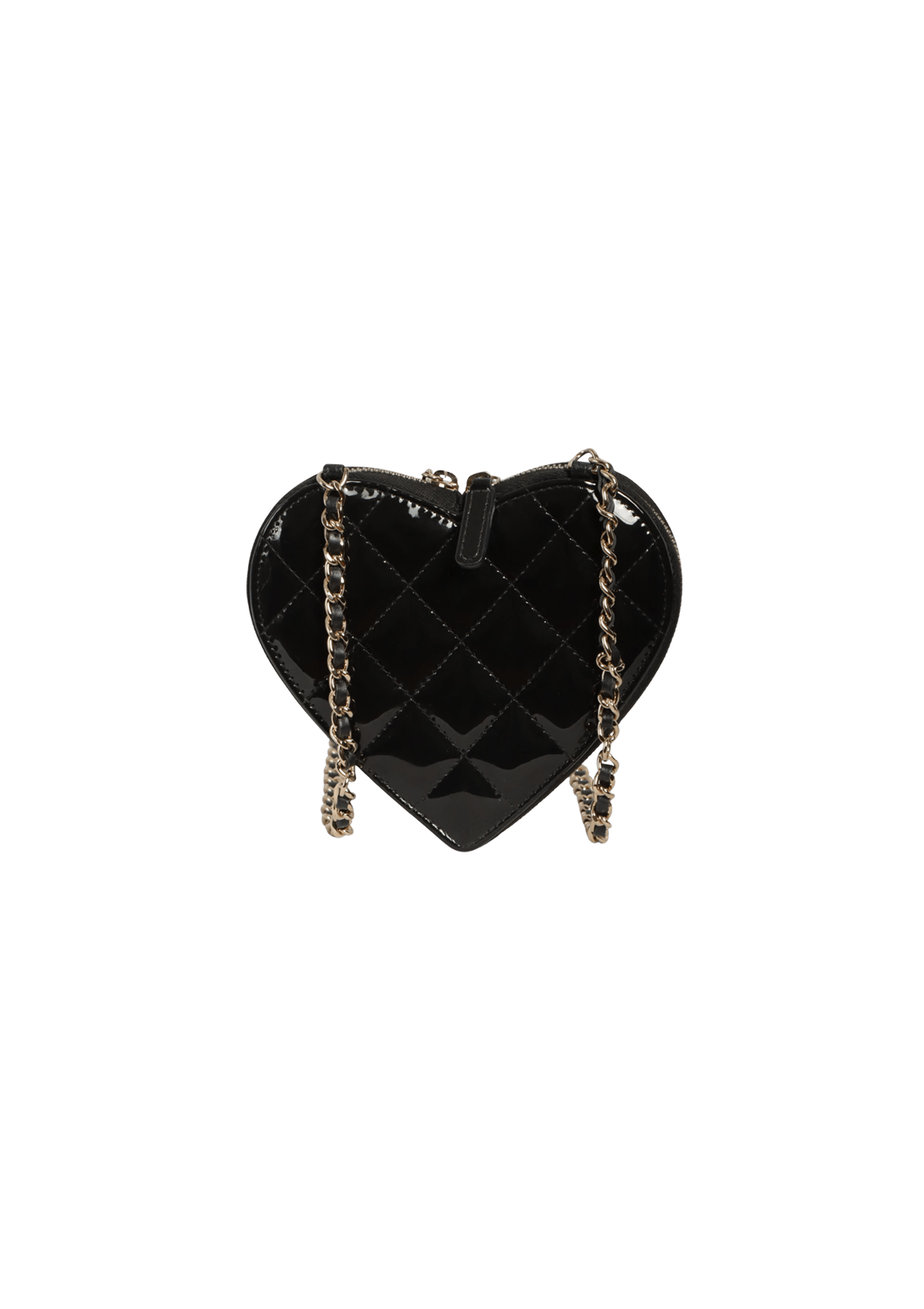 CC HEART CLUTCH ON CHAIN