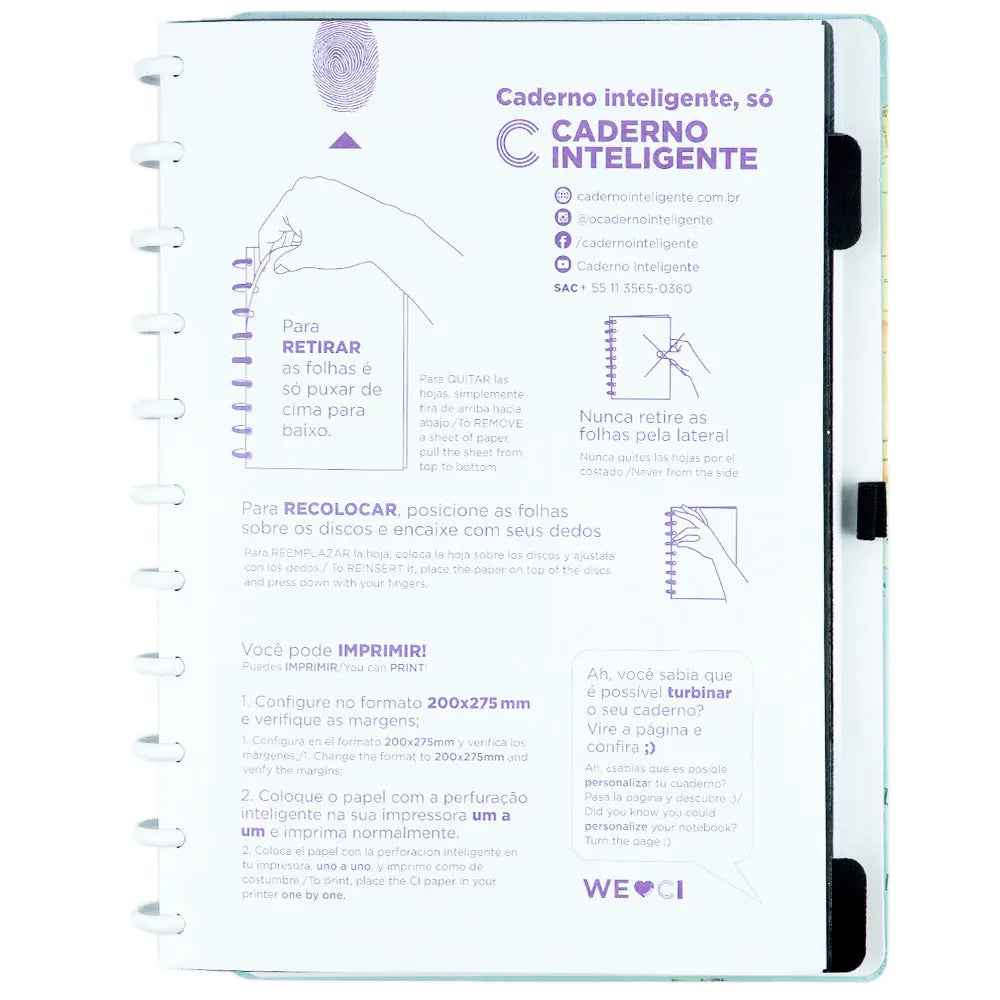 Caderno By Gocase Mapa Mundi Caderno