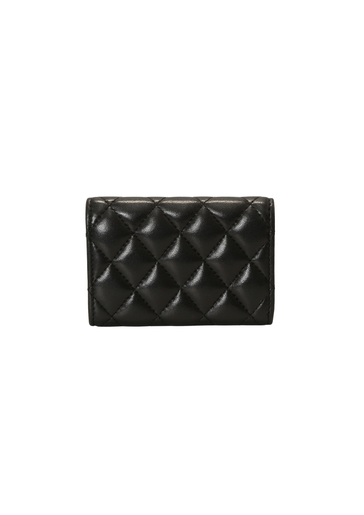 INTERLOCKING CC LOGO COMPACT WALLET