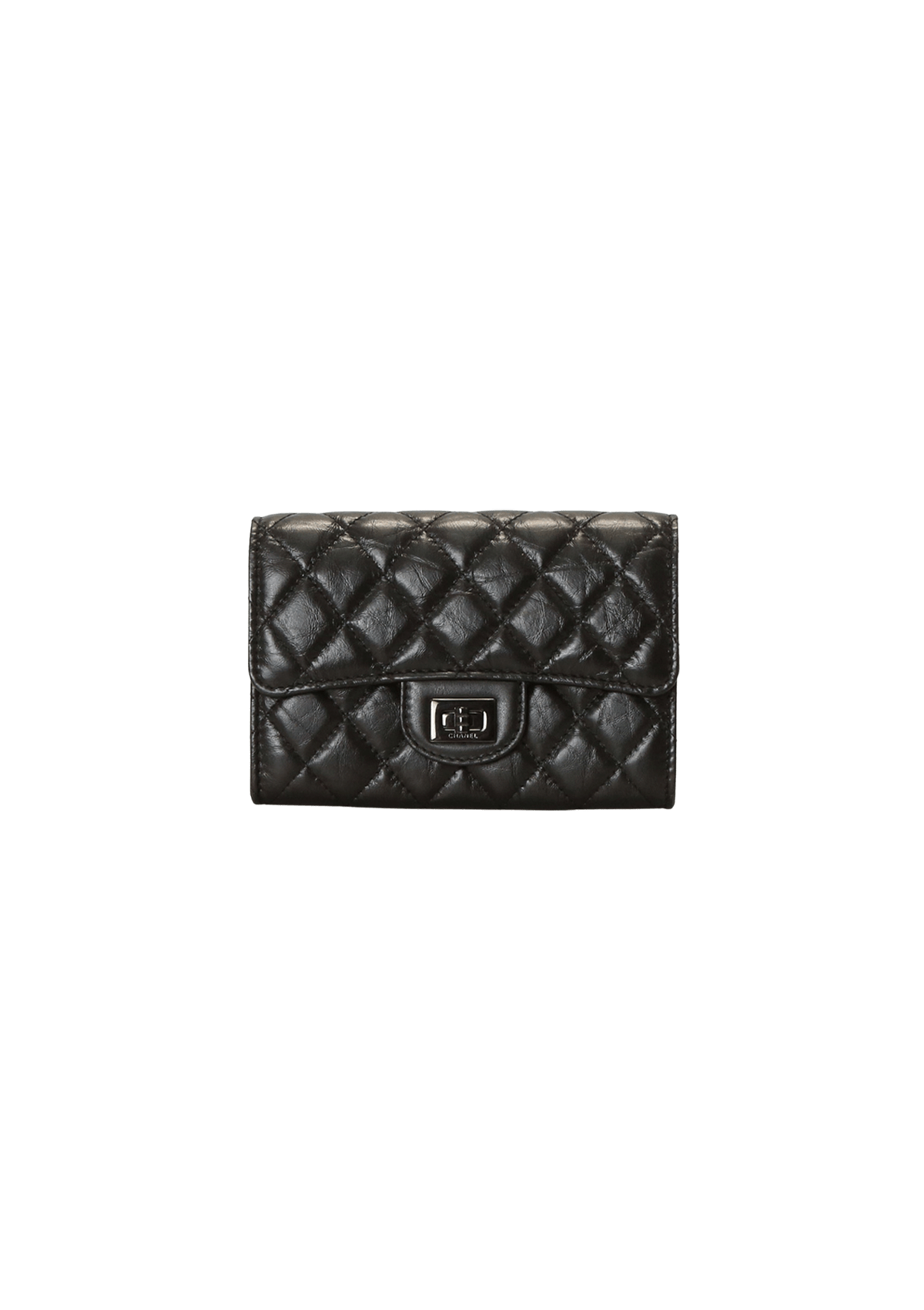MEDIUM QUILTED CALFSKIN REISSUE FLAP WALLET