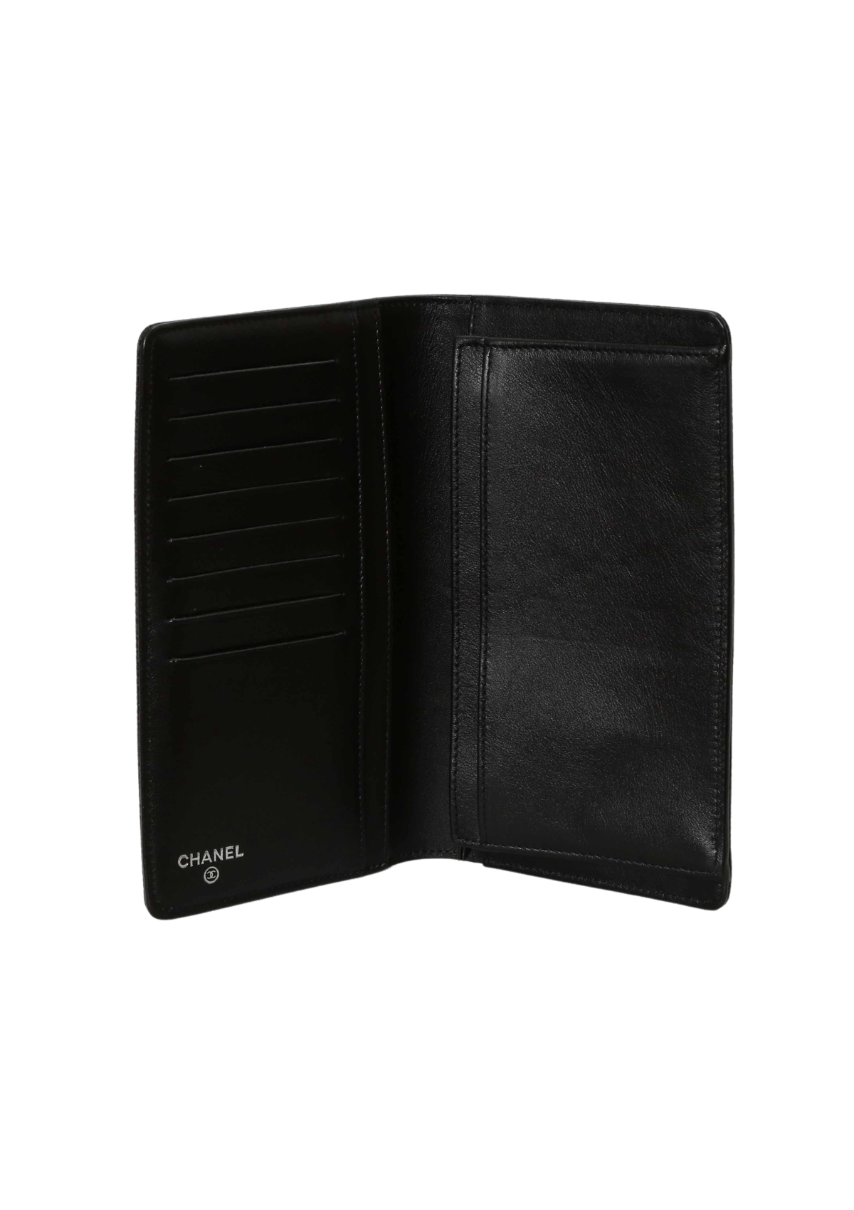 TIMELESS CC YEN BIFOLD CAVIAR