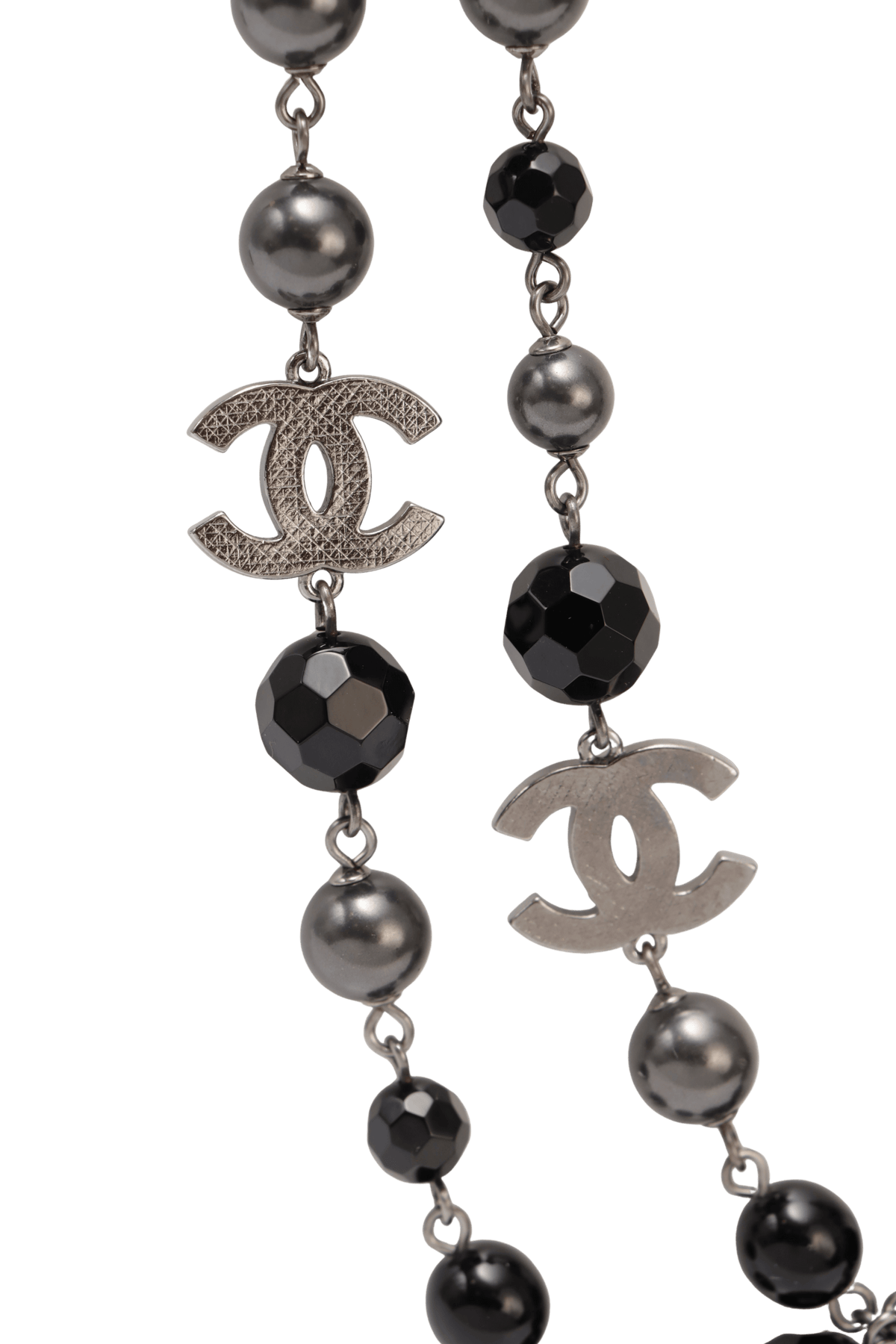 CC FAUX PEARL LONG NECKLACE