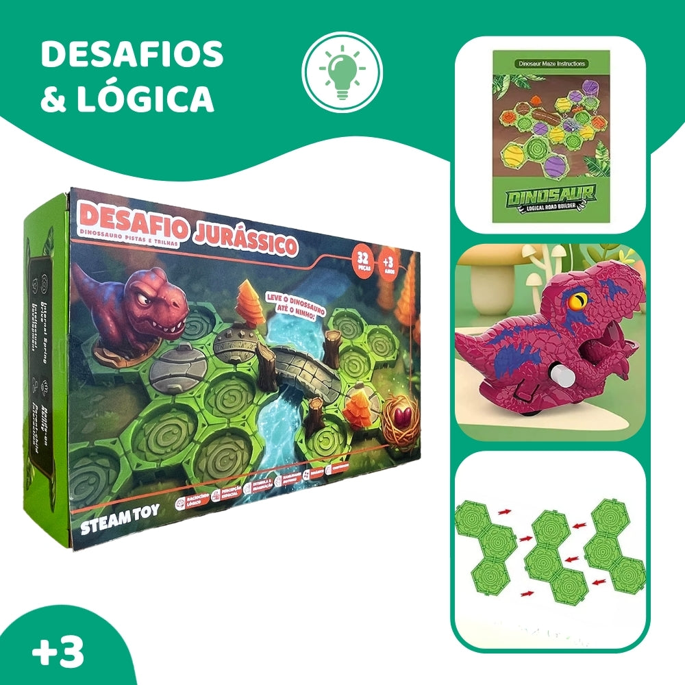 Desafio Jurássico - Trilhas e Labirintos