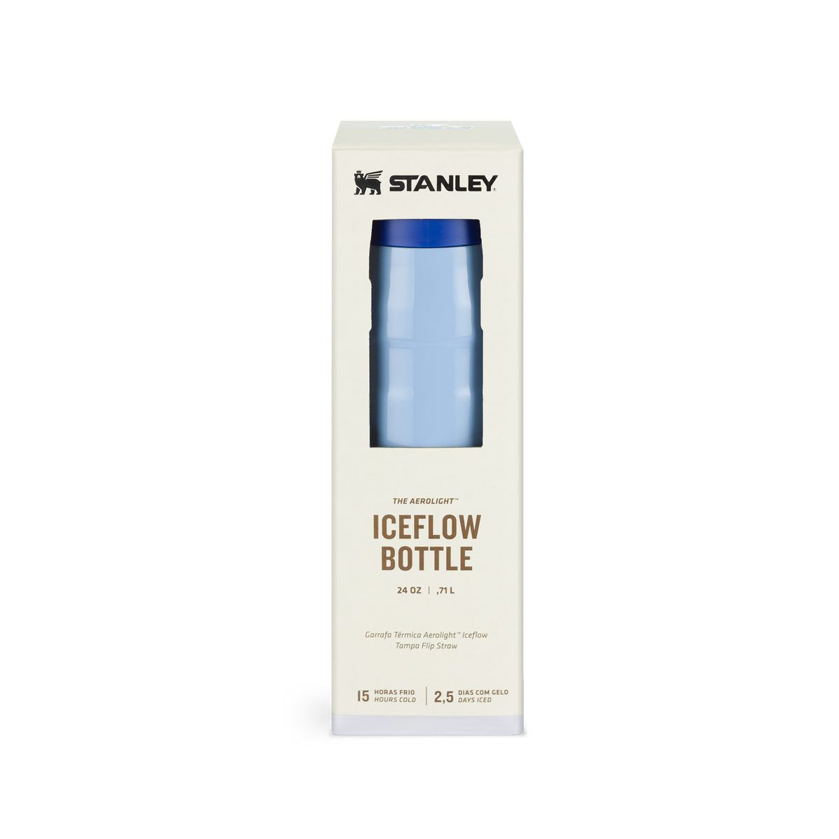 Garrafa Térmica Aerolight Flip Straw Cornflower Gloss | 710ml