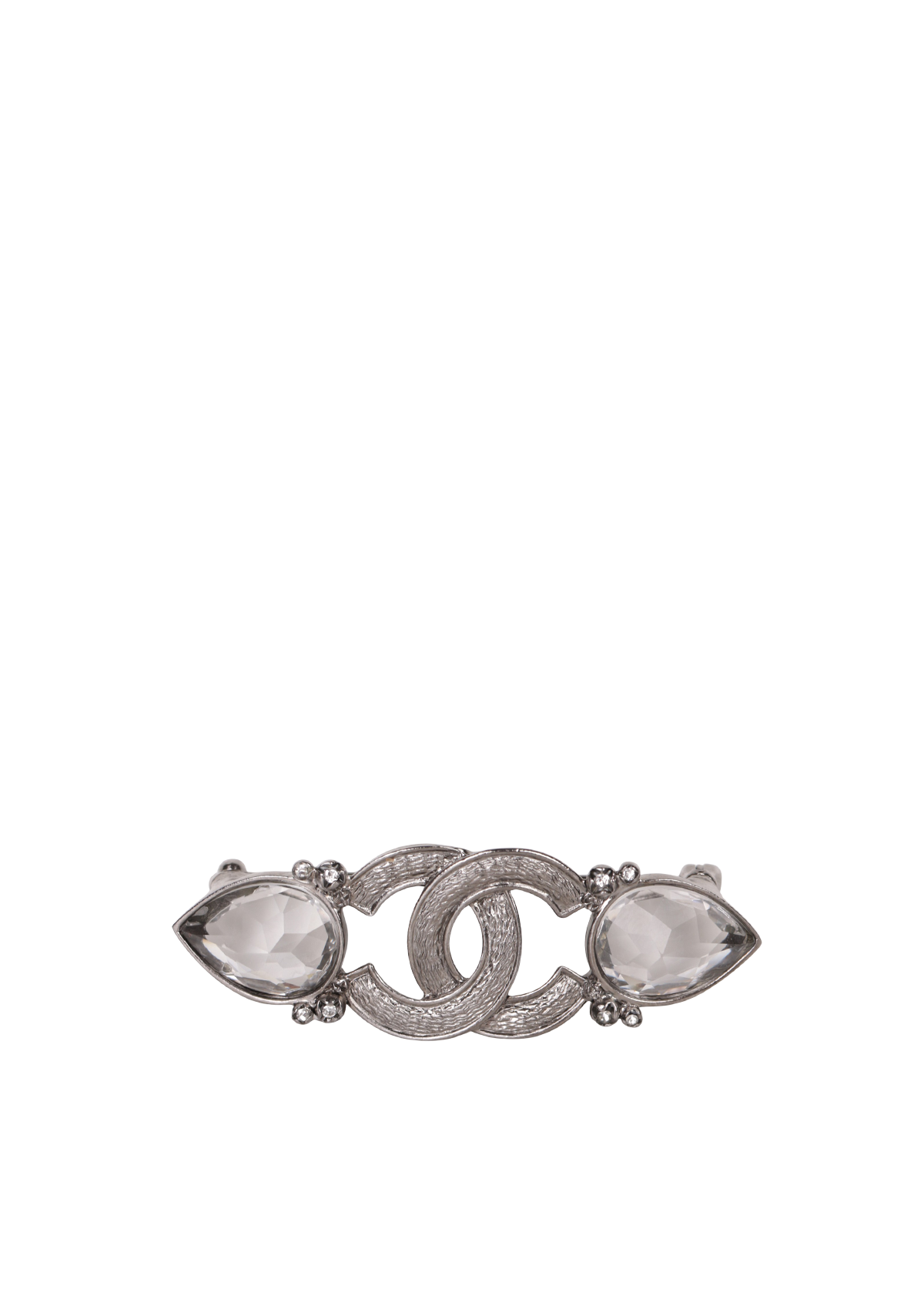 CC CRYSTAL BROOCH
