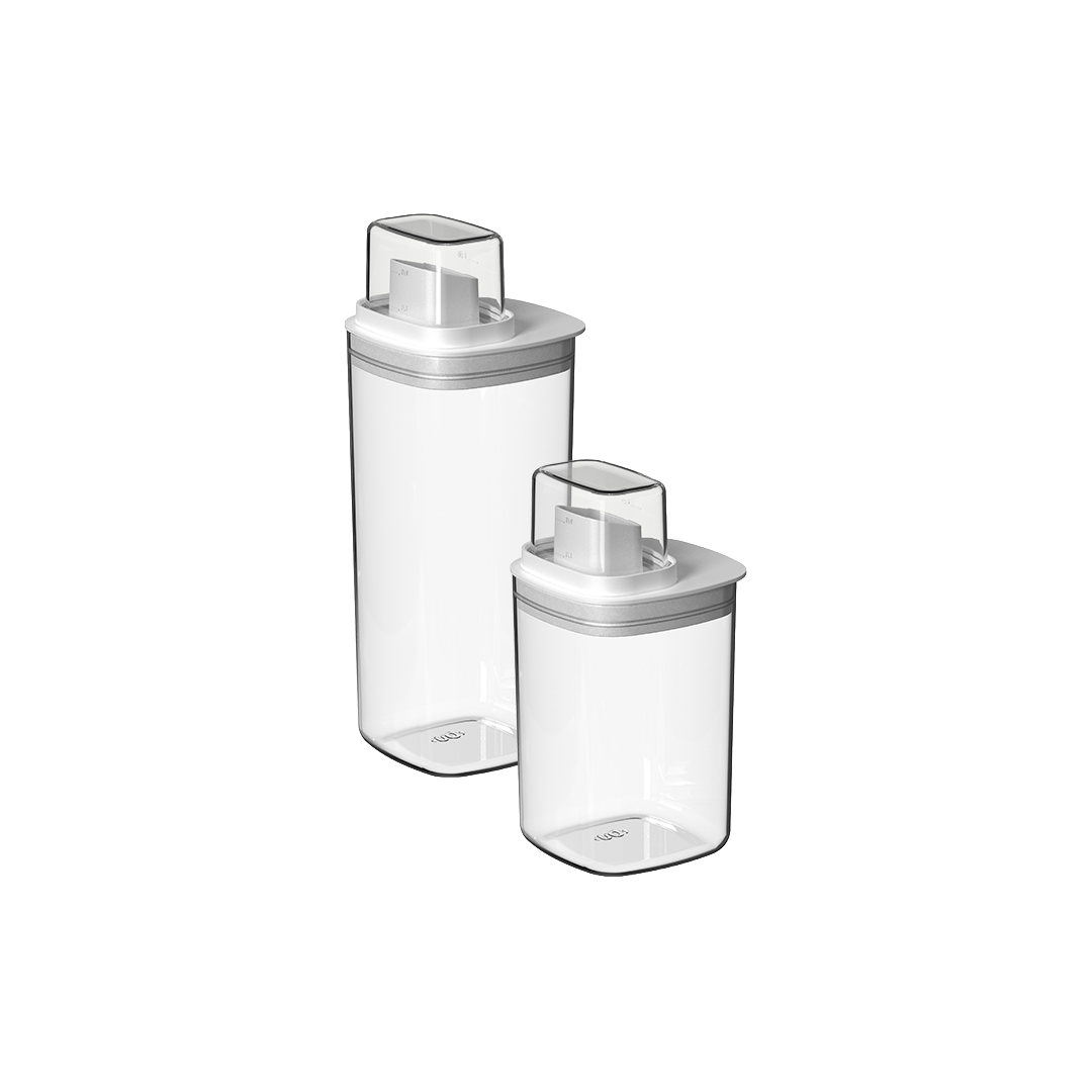 Kit Dispenser Ou Quadrado 2 Peças Linha Flow