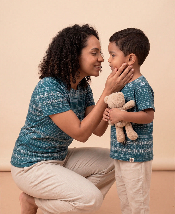 Kit Tal Mãe Tal Filho Camiseta Adulto + Camiseta Infantil | Sweater