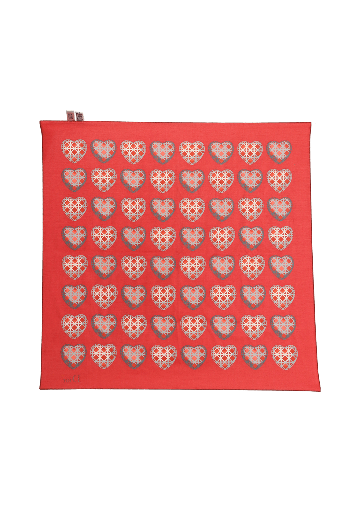 RUST HEARTS SCARF