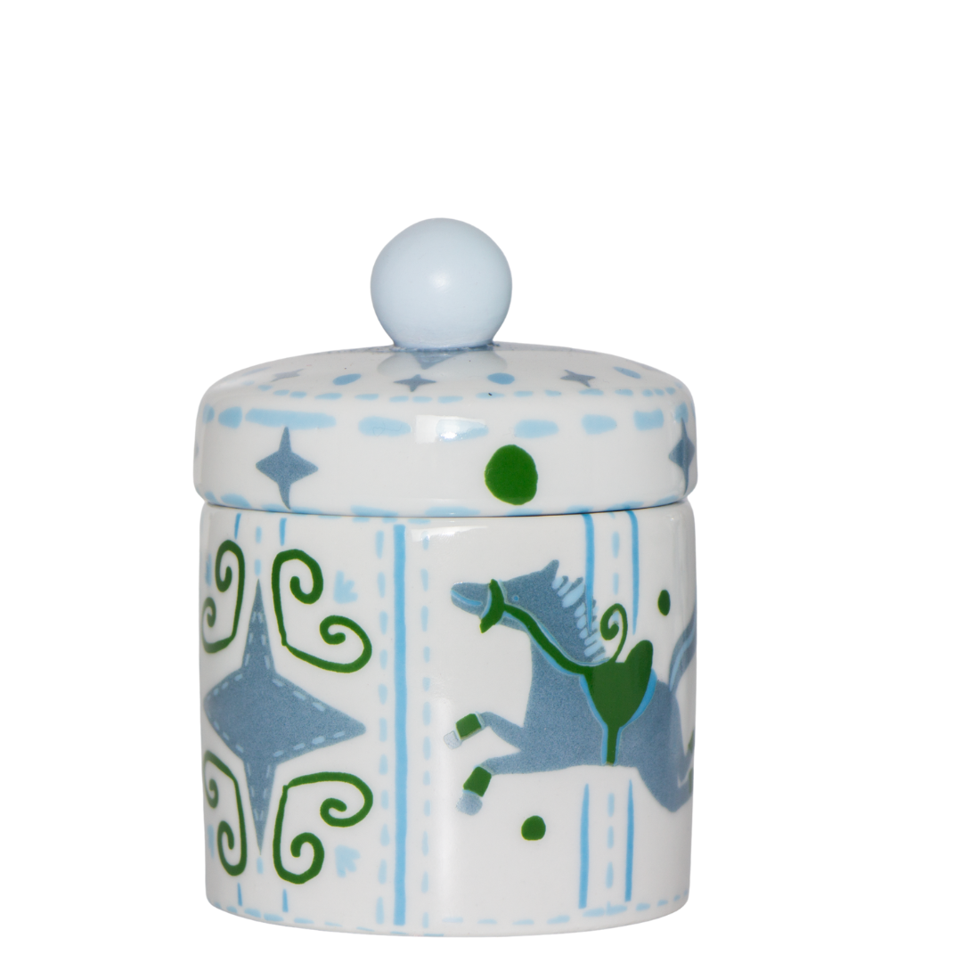 KIT HIGIENE AMEISE CARROSSEL AZUL E VERDE
