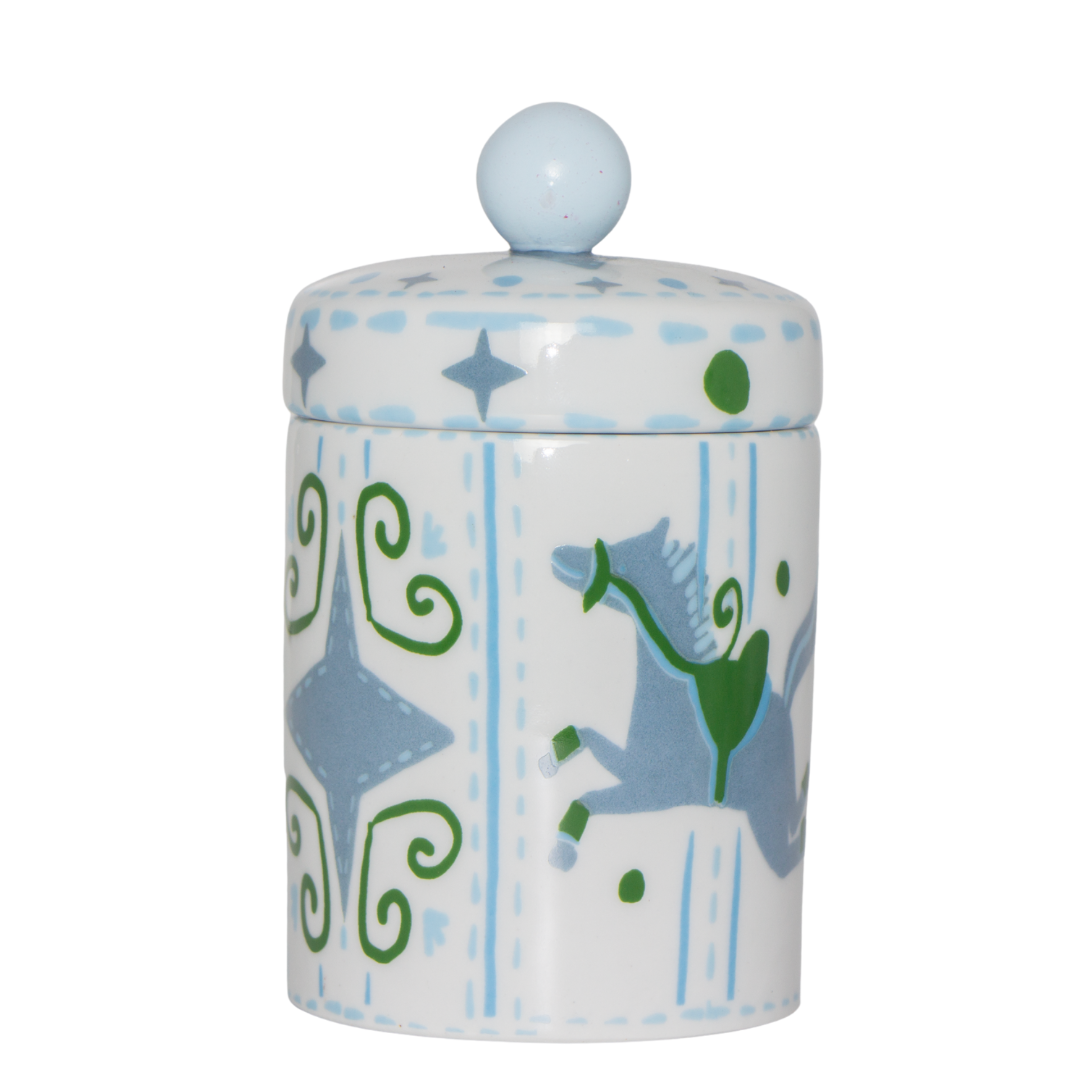 KIT HIGIENE AMEISE CARROSSEL AZUL E VERDE