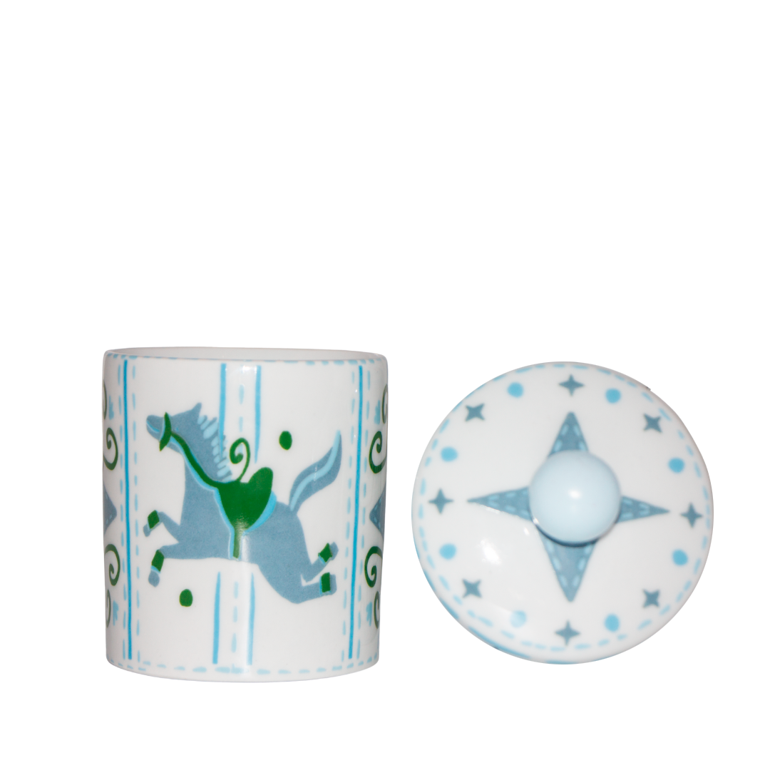 KIT HIGIENE AMEISE CARROSSEL AZUL E VERDE