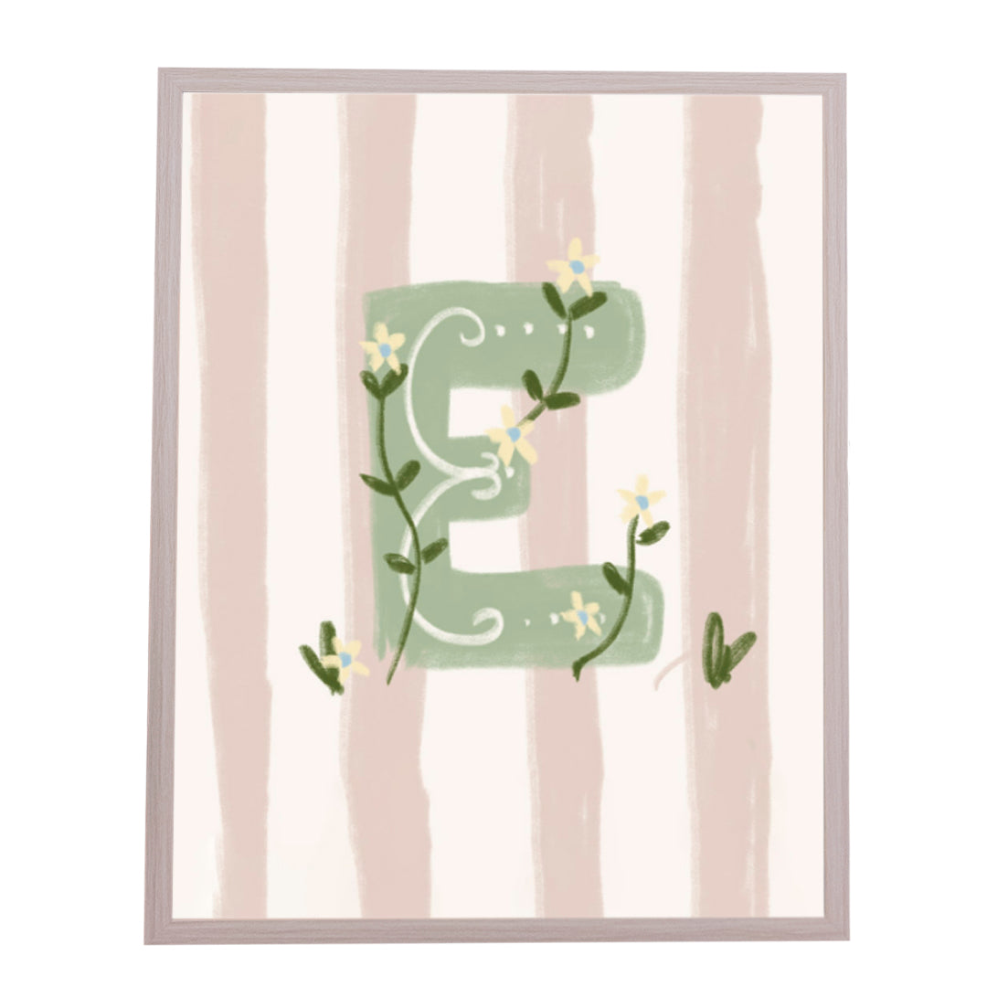 QUADRO LETRA E ENCANTO AMEISE - MOLDURAR