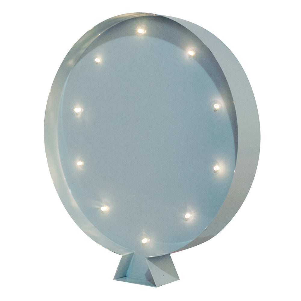 LUM. DE PAREDE BALAO AZUL BEBE A PILHA