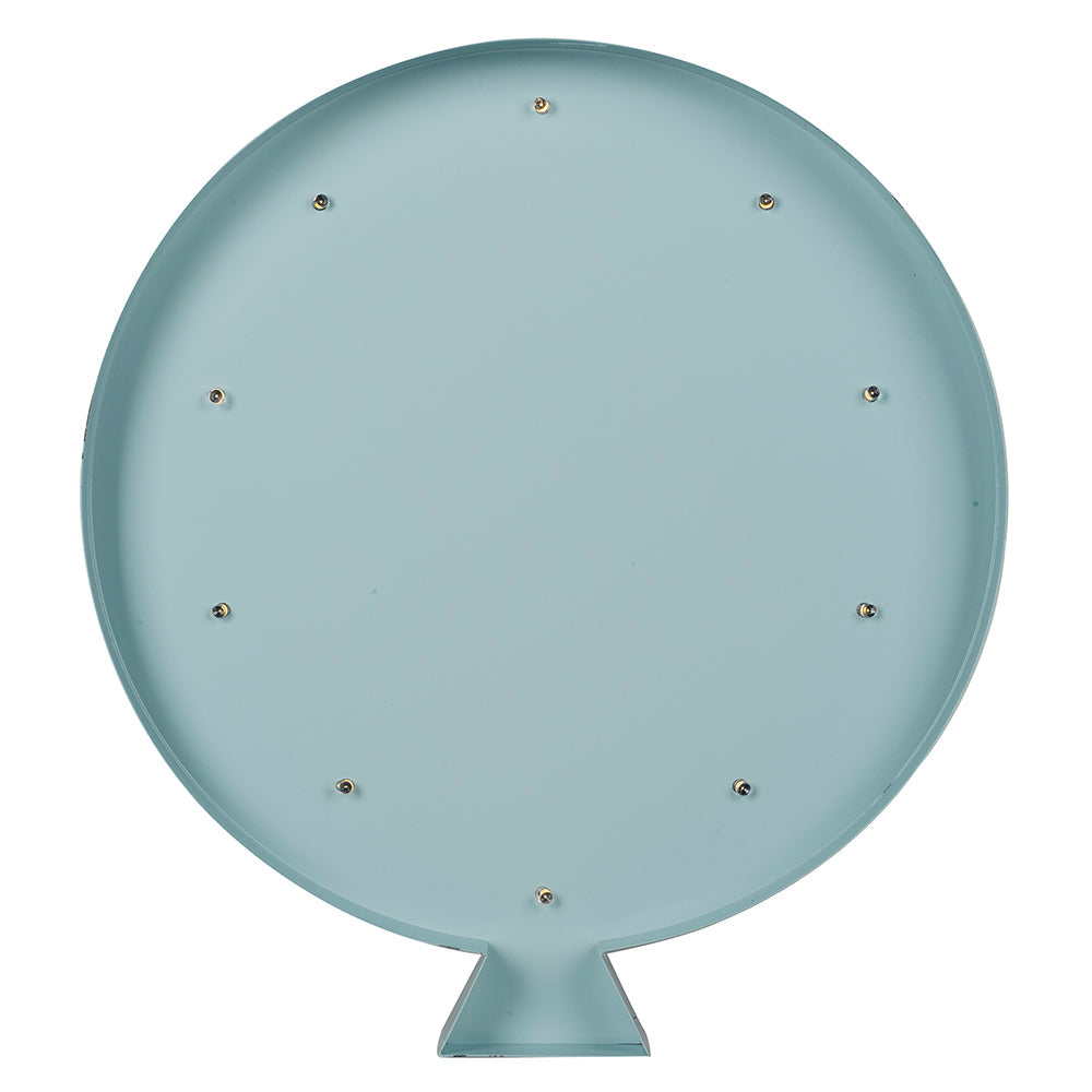 LUM. DE PAREDE BALAO AZUL BEBE A PILHA