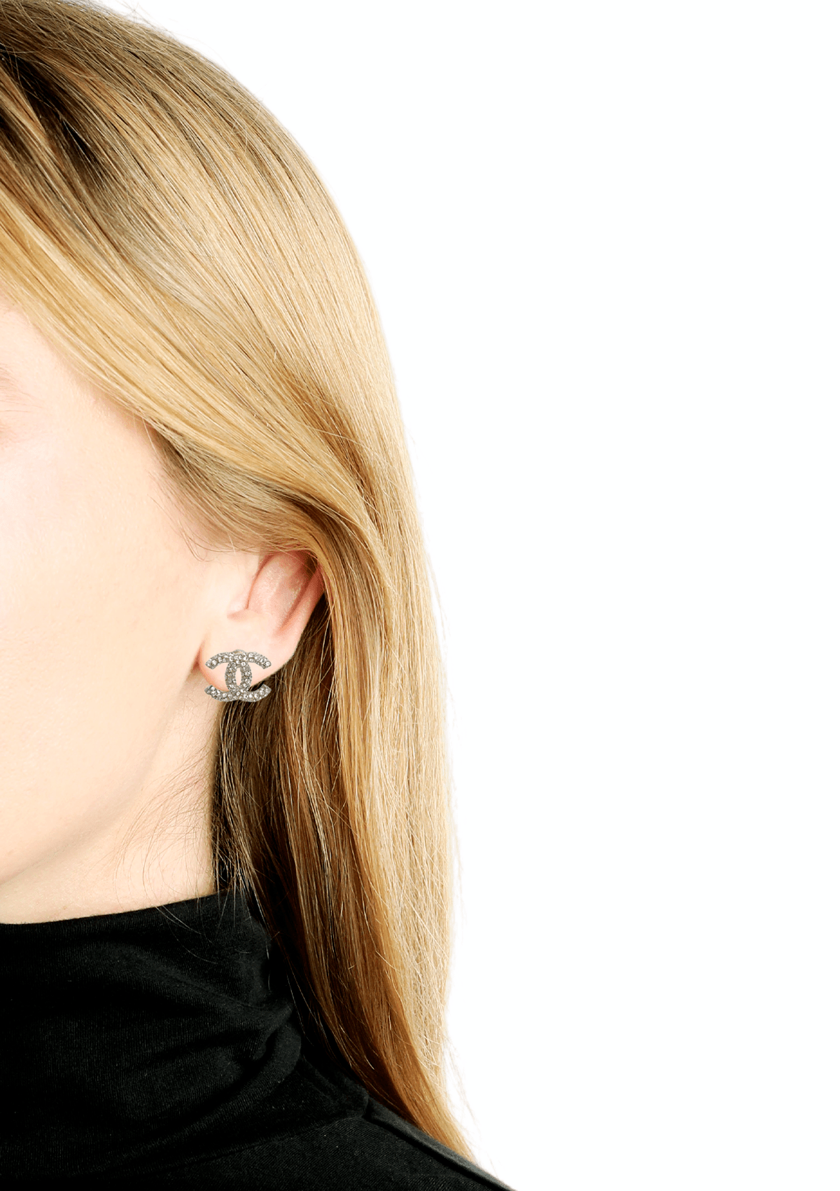 CC LOGO EARRINGS