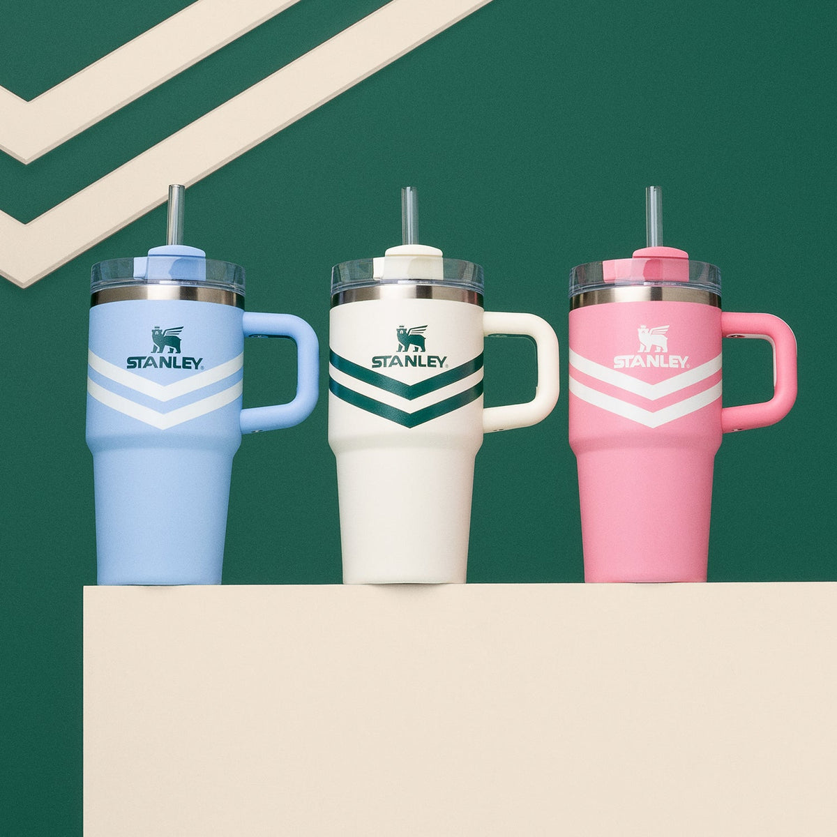 Copo Quencher Cornflower Chevron Stanley | 591ml