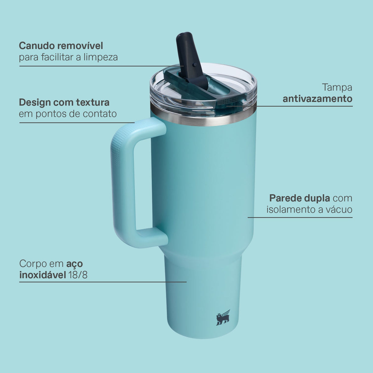 Quencher Protour Ash Fade Stanley | 1.18l