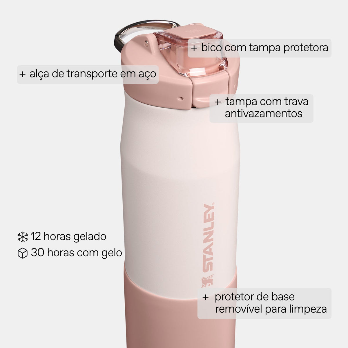 Garrafa Vitalize Tempo Chalk | 710ml