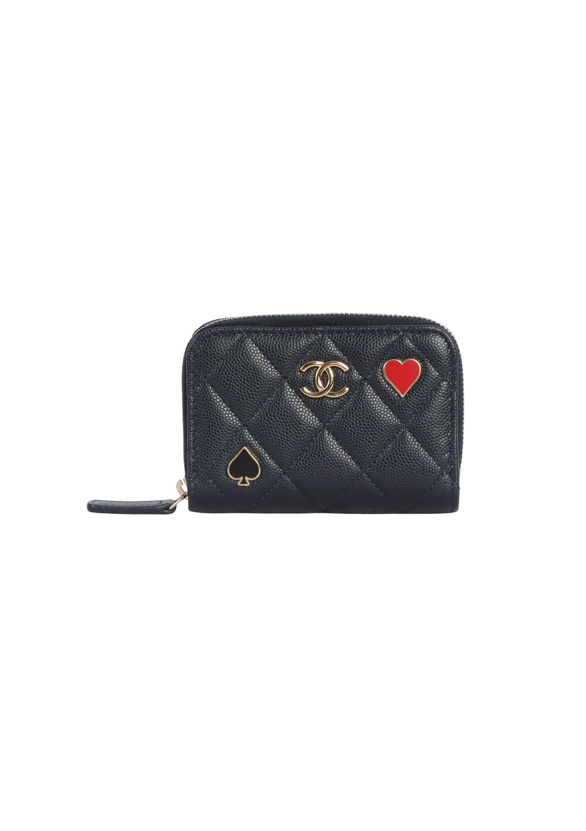 INTERLOCKING CC COIN PURSE