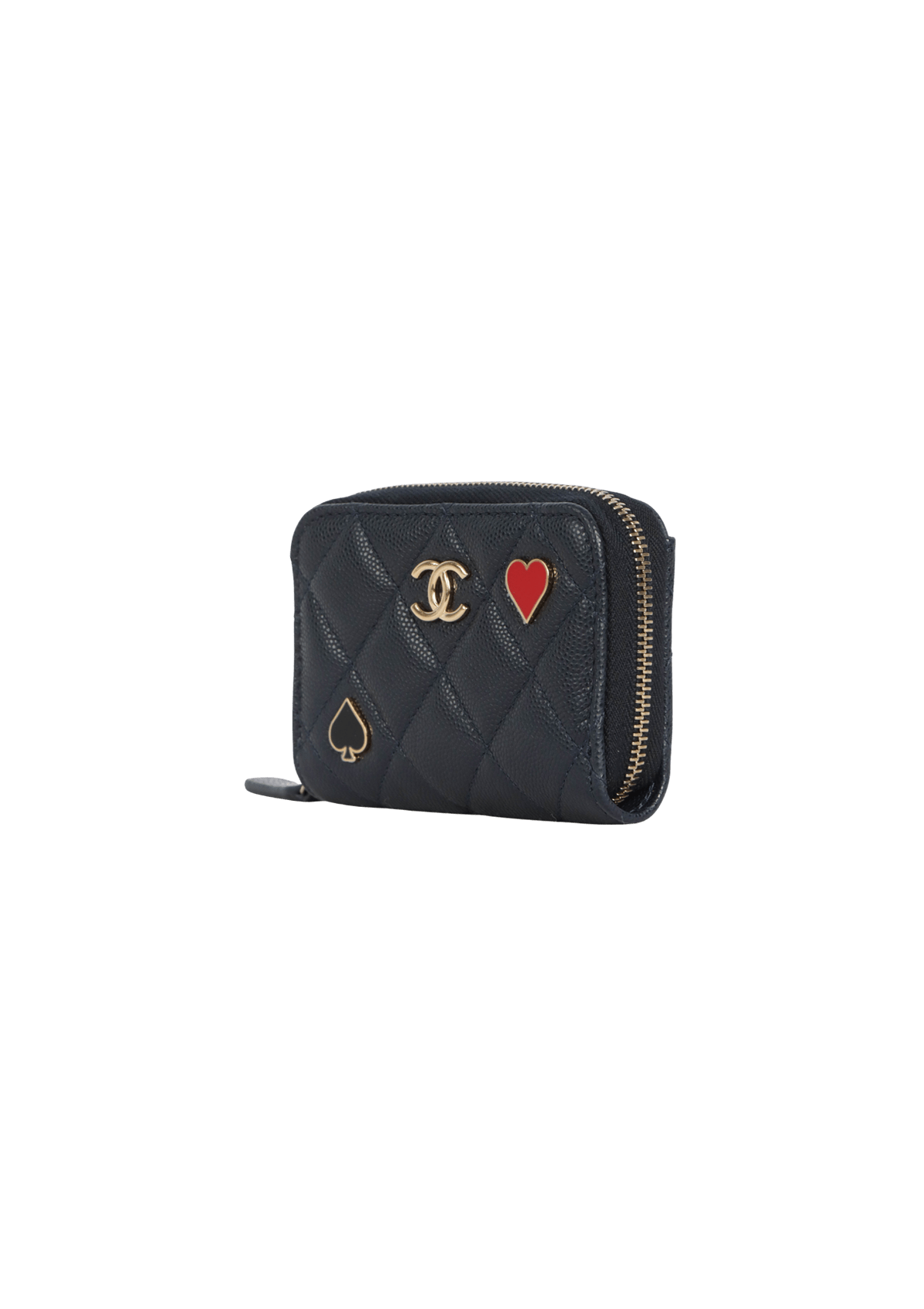 INTERLOCKING CC COIN PURSE