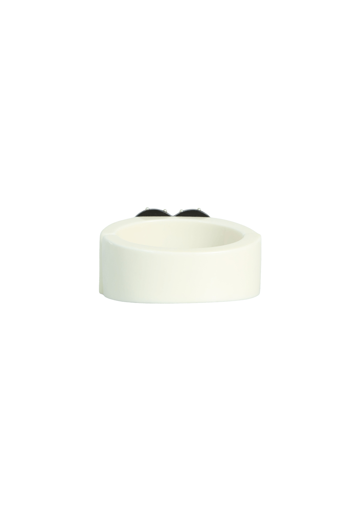 CC HEART BANGLE BRACELET