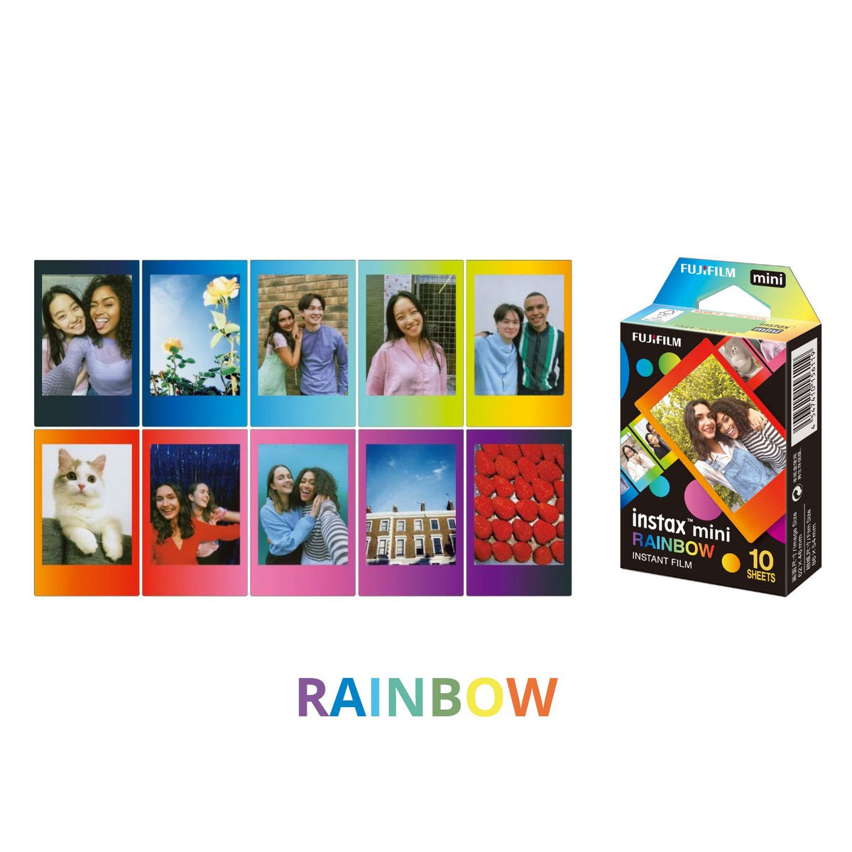 Combo Álbum de fotos instax™ mini + Filme instax™ mini 10 fotos
