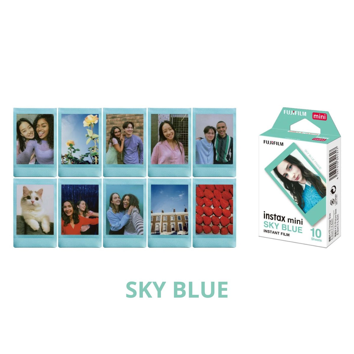 Combo Álbum de fotos instax™ mini + Filme instax™ mini 10 fotos