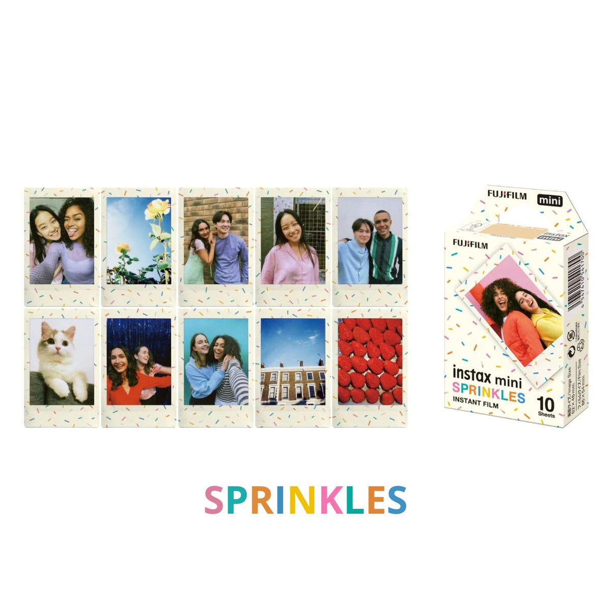 Combo Álbum de fotos instax™ mini + Filme instax™ mini 10 fotos