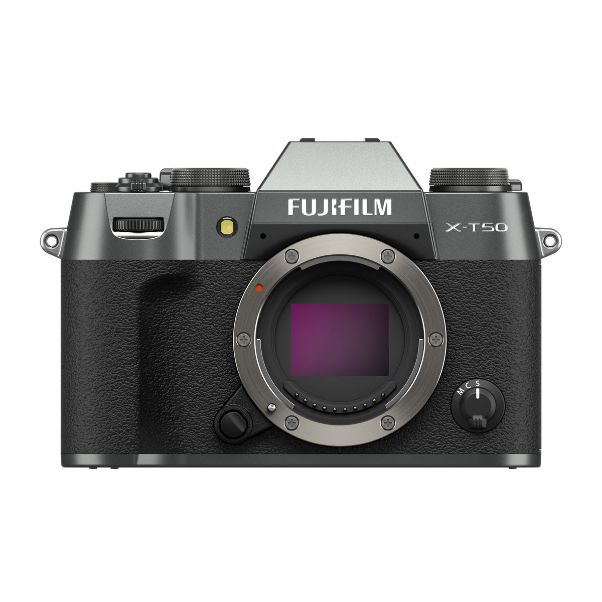 Kit Câmera Digital Mirrorless Fujifilm X-T50 Charcoal + Lente Fujinon XF16-50mm F2.8-4.8 R LM WR