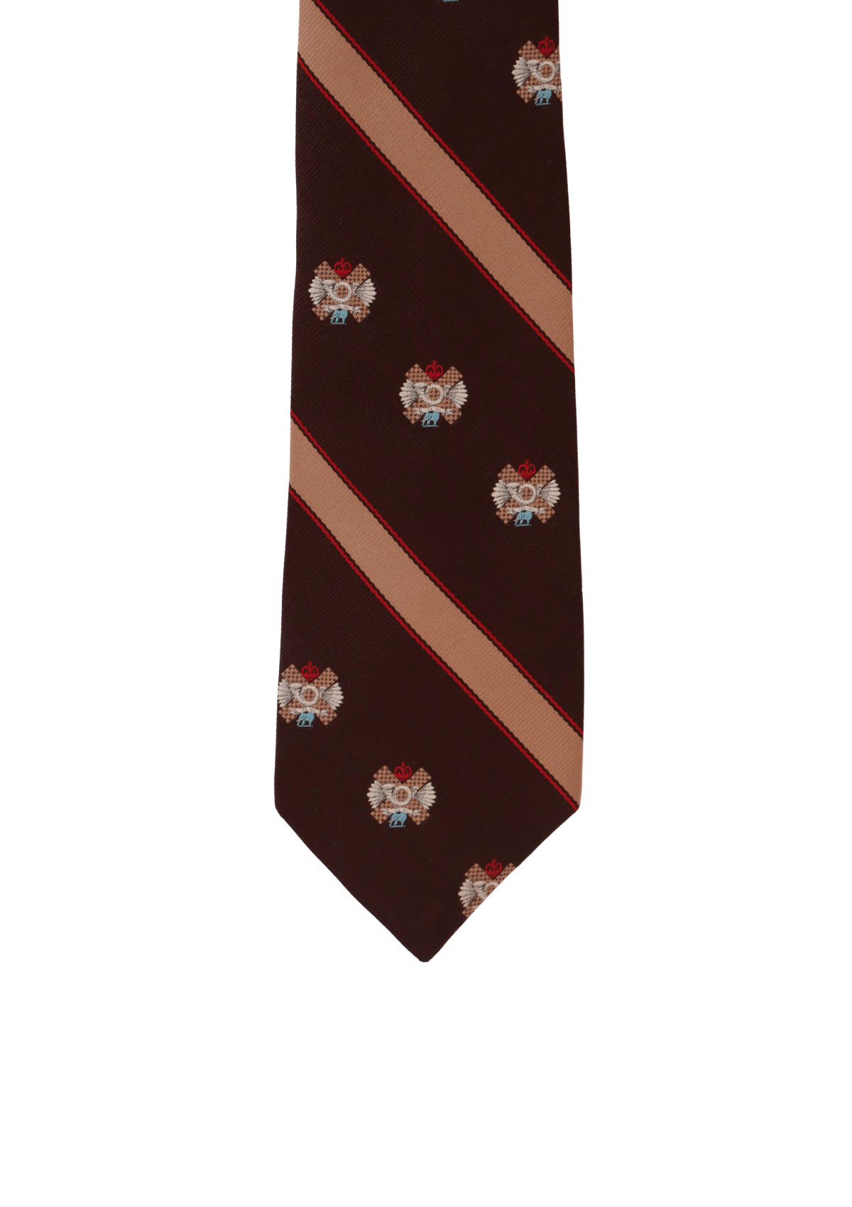 VINTAGE PRINTED SILK TIE